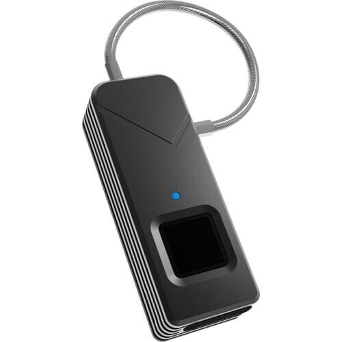 Fipilock Finger Lock 1 Second Unlock Portable Fingerprint Padlocks Bag Smart Padlocks
