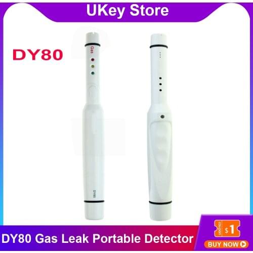 DY80 Gas Leak Portable Detector LED Display Natural Gas Leak Location Determine Tester Gas Analyzer Combustible Detector