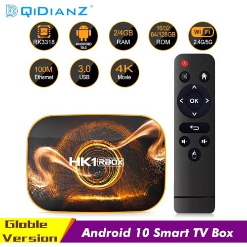 HK1RBOX R1 Smart TV BOX Android 10 4k 1080p Google Play 2.4G 5G Dual Wifi Media Player HK1RBOXR1 Set Top Box