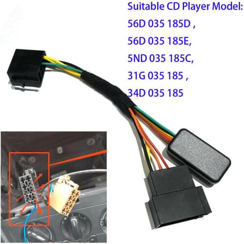 RCN210 Auto Canbus Adapter Cable Decoder Gateway Emulator Simulator for V.W Golf Jetta MK5 MK6 Passat POLO Caddy
