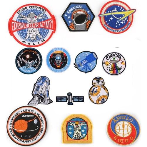 High-quality New Fashion Character Embroidery Ironing Patch DIY Clothing Accessories Decoration Supplies