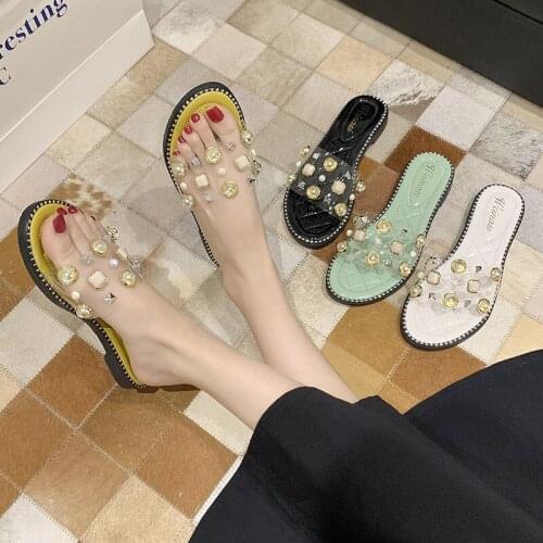 Summer Platform Shoes For Women 2021 New Arrival Rivet Punk Style Slippers Ladies Fashion Size 35-40 Female Sandals