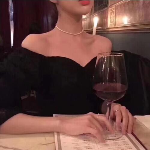 Unique Pearls jewellery Store Real Pearl 2mm White Pearl Necklace Gold Clasp Extend chain natural freshwater Pearl Women Jewelry