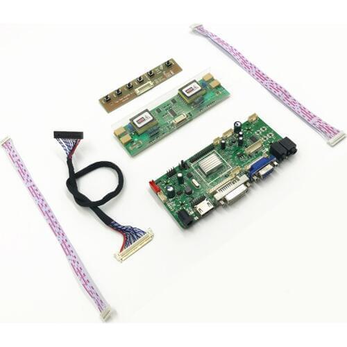 LCD controller board Built-in Jump Cap program support HDMI-compatible VGA for 23.6 inch 1920x1080 LVDS LCD panel M236H1-L01