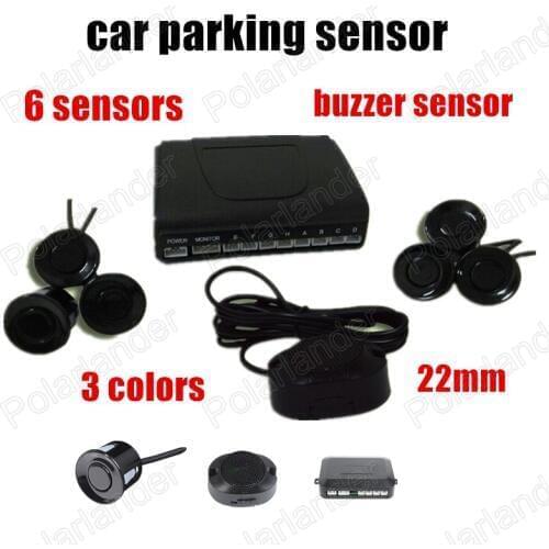 Buzzer Car Parking Sensor Alarm Without display Original 22mm Sensor 3 colors Auto Parking System reversing radar