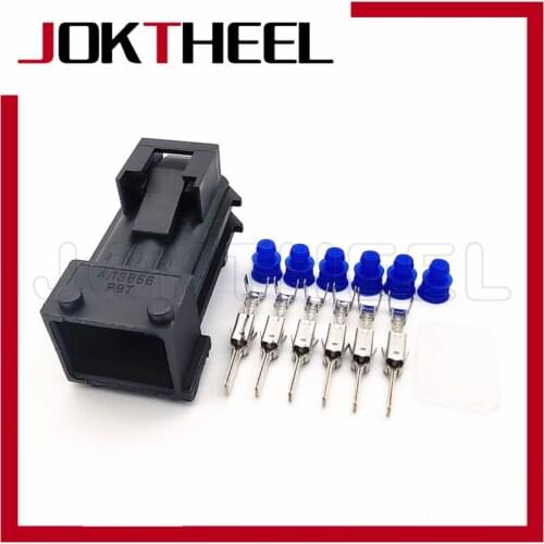 1-20 sets Tyco 6 pin hole Plastic male adapter automotive socke waterproof wire connector 1-965426-1