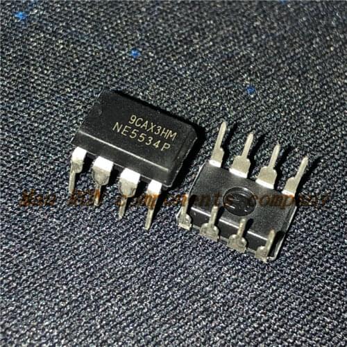 10PCS/LOT NE5534P NE5534 DIP8 DIP-8 New original In Stock