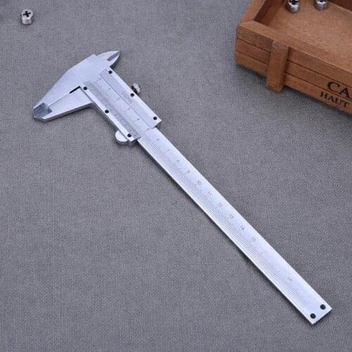 Vernier Caliper Micrometer Guage Daily Tool 150mm Carbon Steel Vernier Caliper Gauge Sliding Measure Tool Ruler
