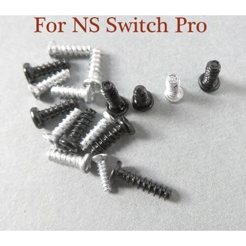 200sets Cross screws For Nintendo switch Pro NS NX Joy Con Replacement metal cross Screws For Switch Pro full screws