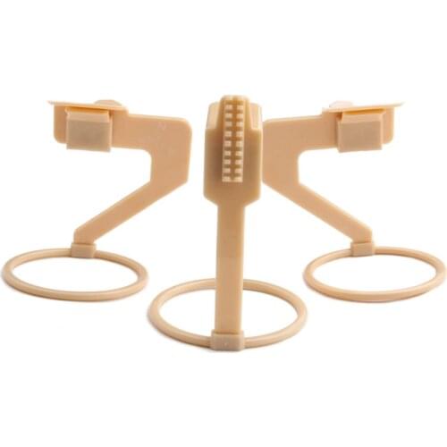 3 Pcs/Set Dental X Ray Film Locator for Anterior and Lateral Teeth Dental Instruments Accessory X-Ray Film Positioner