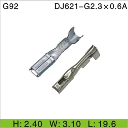 Free shipping 1000pcs Car Electronics & Motorcycle Accessories & Parts G92 female terminal connector