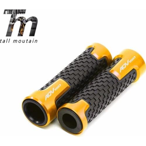 Wheel Tire Valve caps Airtight Covers + Handlebar grips handle grip for Honda ADV150 ADV 150 2019 2020