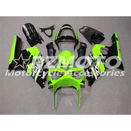 New ABS Motorcycle Fairing kit Fit For Kawasaki Ninja ZX6R 636 ZX-6R 2003 2004 03 04 Bodywork Set Custom Green Black