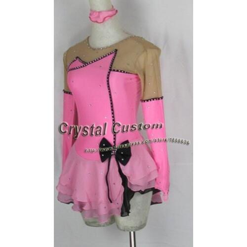 Hot Sales Custom Ice Skating Dress For Girls Beautiful New Brand Vogue Figure Skating Dresses For Competition DR2805