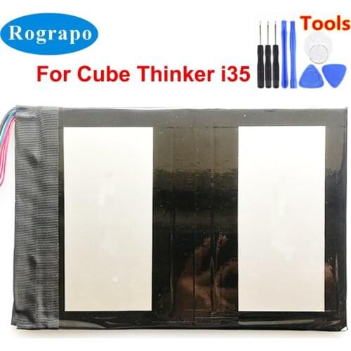 New 7.6V 5500mAh Li-Polymer Battery For ALLDOCUBE Cube Thinker i35 KUBI Tablet PC 2869178 Accumulator 10-Wire Plug