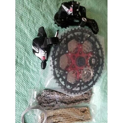 LTWOO AT12 groupset 12S MTB bike, carbon cage rear derailleur + shifter + cassette + chain