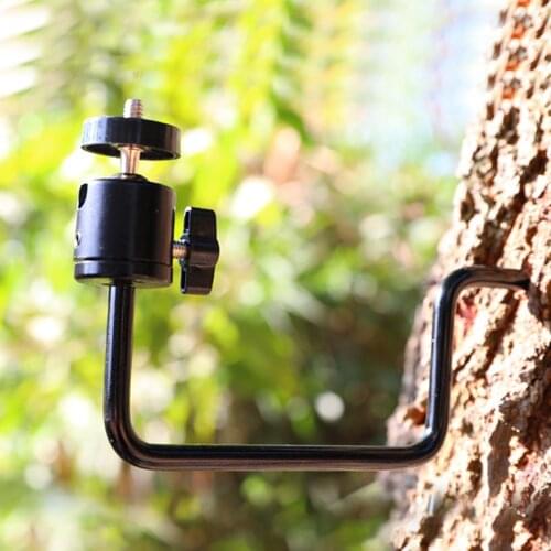 M5 Tree Screw Mount Holder for Hunting Trail Camera 1/4 inch Security Screw Holder Stand Stick For Outdoor Forest Wildlife Cam
