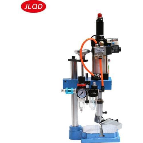 Single column type JNA50 adjustable 0-200 kg miniature pneumatic components press punch small punching bench Pneumatic machinery