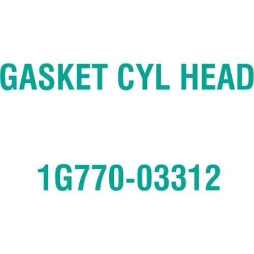 For Kubota 1G770-03312 GASKET CYL HEAD