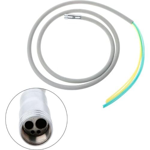 Dental Silicone Tubing Hose For Air Turbine Motor Handpiece Connector 4 Holes