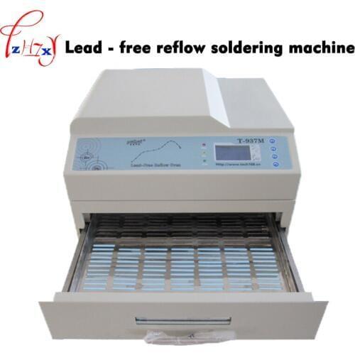 Lead-free Reflux Welder T-937M Small Table Reflow Soldering Can Be Heated At A Constant Temperature Reflow Oven Machine 220V 1PC