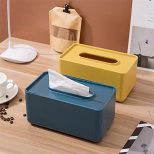 Tissue box home living room desktop tissue box creative household bathroom waterproof tissue box