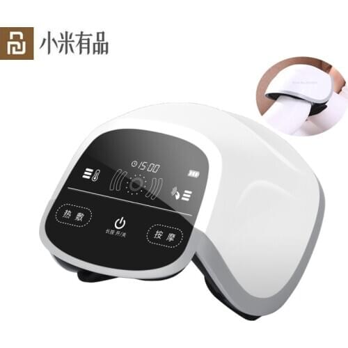 Youpin MINI Smart Knee Massager Massage Physiotherapy Instrument Surround Heating Red Light Therapy Touch Screen Body Massager