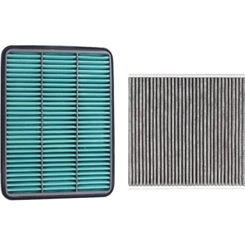 Air Filter Cabin Filter For Toyota 4Runner N210 N215 2002-2009 4.7L 4.7AT Model 2Pcs Car Filter OEM 17801-30040 88508-20120