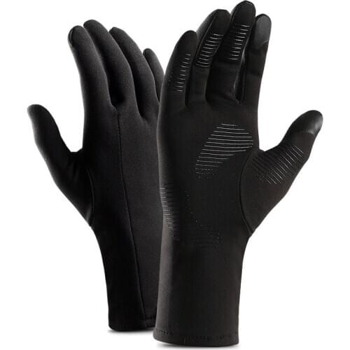 Winter Unisex Outdoor Sports Touch Screen Keep Warm Gloves Add Cashmere Thin Mountaineering Cycling Man Non-slip Gloves