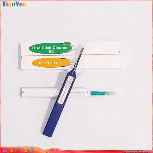 1/5/10pcs Origin LC/SC/FC/ST One-Click Cleaner Tool 1.25mm and 2.5mm Fiber Optic Cleaning Pen 800 Cleans Fiber Optic Cleaner