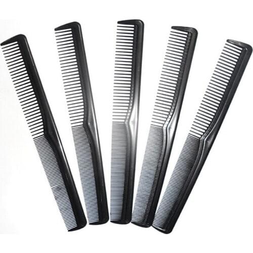 1PC Detangling Hair Dressing Brush Black Plastic Hair Cutting Barber Comb Professional Anti-static Flattop Salon Styling Tool
