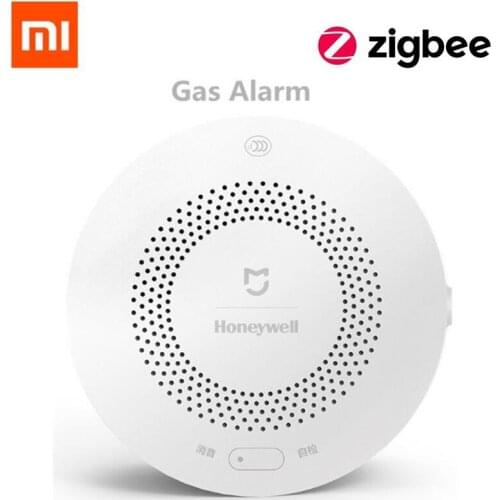Xiaomi mijia Honeywell Gas Alarm Detector, Zigbee Remote Control CH4 Monitoring Ceiling&Wall Mounted Easy Install Work Mijia APP