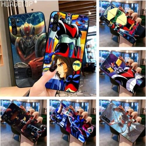 HUAGETOP UFO Robot Grendizer black Phone Case Hull for Huawei P40 P30 P20 lite Pro Mate 30 20 Pro P Smart 2020 prime