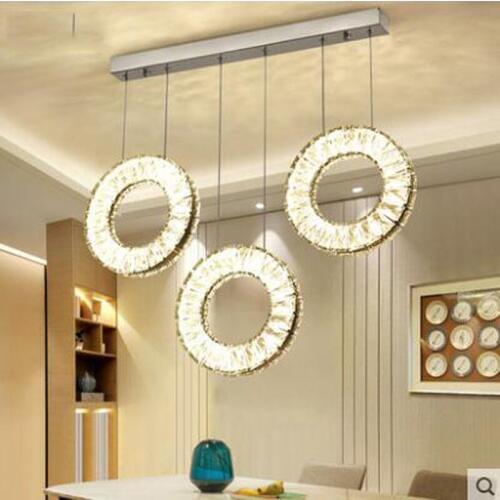 L Postmodern luxury crystal chandelier living room dining room blue water drop personality creative designer model room lamp