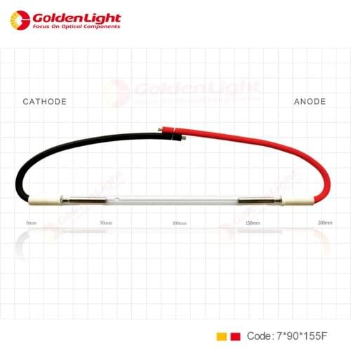 Yag-laser-cutting-lamp , size: 7*90*155mm / Yag-laser-xenon-flash-lamp / Guarantee more than1,000,000 time