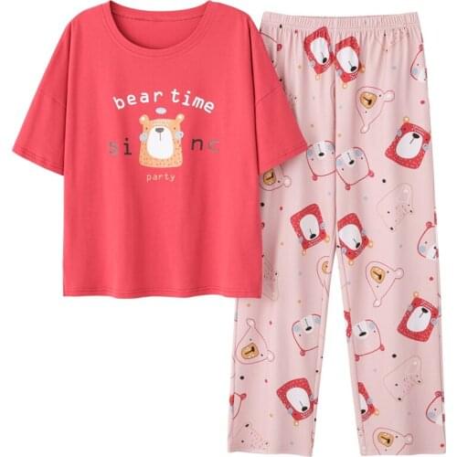 LLLmwybiao Women's Cotton Pajamas