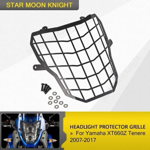 For Yamaha XT660Z XT 660Z 660 Z XT660 Z Tenere Headlight Cover Guard Protector Head Light Lamp Protection Motorcycle Accessory