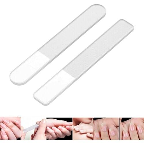 Nano glass nail tools Durable Nail file nail file buffer block Shiner Manicure Files Nail Art Nail Polish Nails Accessoires