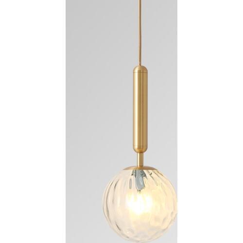 New Nordic luxury living room pendant lamp designer creative personality villa restaurant cafe Bar LED glass ball pendant lights