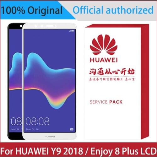 Original 5.93" Display For Huawei Y9 2018 LCD / Enjoy 8 Plus LCD FLA L22 LX2 LX1 LX3 Touch Screen Digitizer Assembly Replacement
