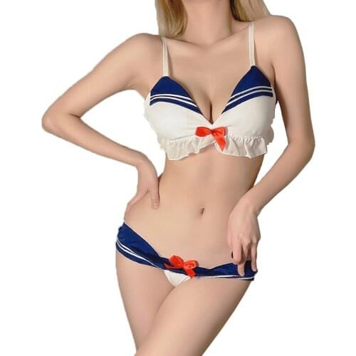 Sexydresses For Women Party Sexy lingerie female fresh and sweet navy sailor costume cosplay three-point uniform temptation suit