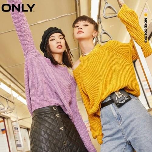 ONLY spring new sexy bottoming shirt strapless sweater knit sweater women | 120413018
