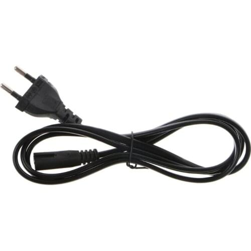 1.5m Figure 8 Power Cable Cord Euro EU European 2 Pin AC Plug K0AB