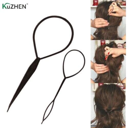 2 PCS/Lot Womens Magic Wear Hair Sticks 2 In 1 Hairstyle Hair Accessories