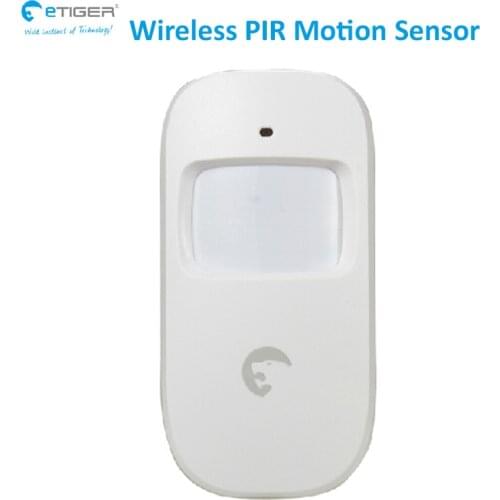 Wireless PIR motion sensor anti-thief human/animal movement detector free install intrusion alarm etiger motion sensor ES-D1A