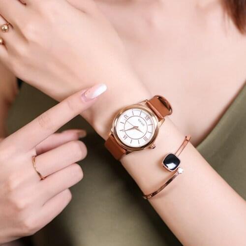 Watch Female Designer Simple Temperament Fashion Atmosphere Waterproof New Quartz Watches Women