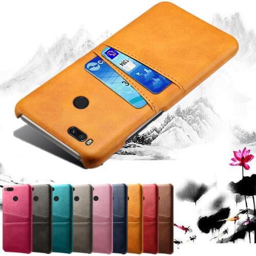 For Xiaomi 5X 6X A3 A2 A1 Mi 9 8 se Lite Card Slot Holder PU Leather Case For Xiomi Redmi 6 7 8 7A 8A Note 8 7 6 Pro Cover Capa