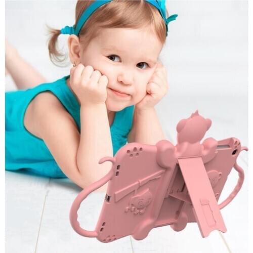 Kids Tablets Case For Samsung T510 T515 Cute cartoon soft silicone Coque For Samsung Galaxy Tab A 10.1 2019 SM-T510 T515 fundas