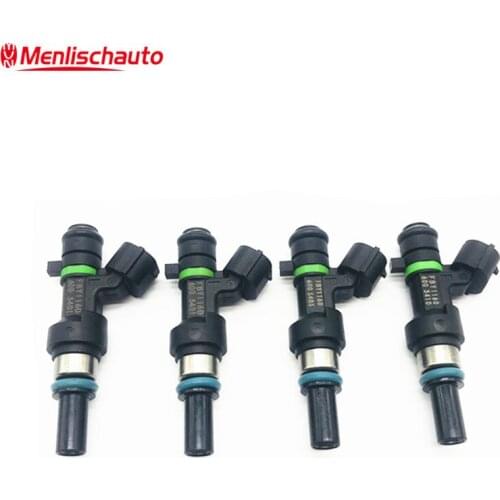 4PCS Free Shipping Fuel Injector 16600-ED000 FBY1160 For Japan Car Tiida 1.6 NV200 HR16 Sylphy Citroen Triumph Sega