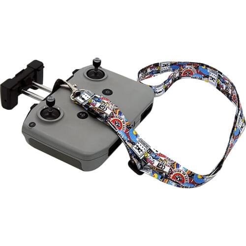 Used for DJI MAVIC AIR 2S/2 MINI 2 Remote Control Graffiti Lanyard Neck Sling Hanging Buckle
